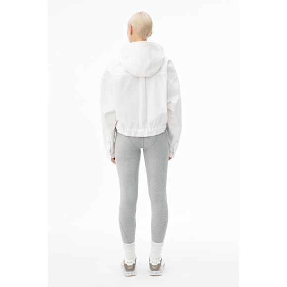 Alexander Wang Henley Shirt Jacket Detached hoodie - Picture 7 of 14